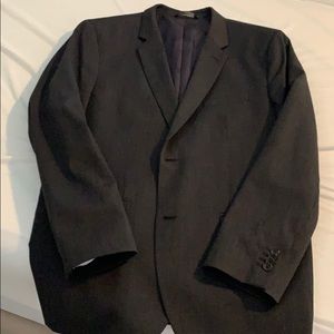 Dark Grey Banana Republic Tailored Slim Fit Suit